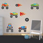 Monster Truck Wall Stickers, thumbnail 2 of 3