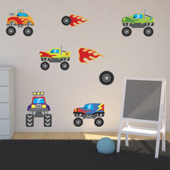 Monster Truck Wall Stickers, 2 of 3