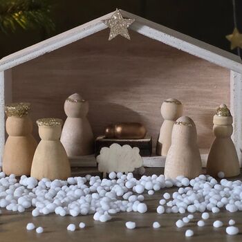 Wooden Christmas Nativity Scene, 2 of 2