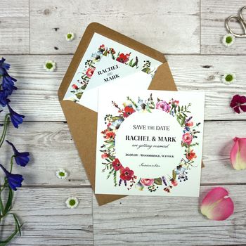 Floral Bloom Wedding Stationery, 9 of 12