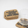 Hornsea Cork Coasters Set Of Four | Houses, thumbnail 6 of 7