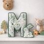 Personalised Woodland Letter And Rabbit Nursery Decor Set, thumbnail 3 of 3