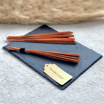 Sandalwood Incense Sticks Hand Rolled On Bamboo, 3 of 6