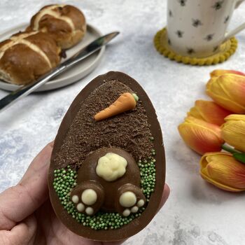 Two Easter Eggs And Chocolate Chick Easter Bundle, 5 of 5