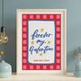 Forever My Galentine Personalised Friendship Print, thumbnail 1 of 6