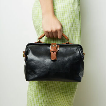 Small Black Doctor Bag, 4 of 4