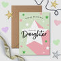 Rockstar Daughter Birthday Card, thumbnail 1 of 2