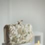 Florentine Embroidered Bird Clasp Clutch, thumbnail 9 of 9