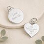 Personalised Bag Disc Charm, thumbnail 2 of 7