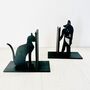 Ancient Egypt Bastet And Anubis Bookends, thumbnail 3 of 3