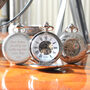 Antique Style Personalised Pocket Watch Silver, thumbnail 1 of 7