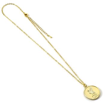Liverpool Football Club Gold Finish Crest Necklace, 2 of 3
