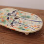 Flower Pressed Multicoloured Soap Dish, thumbnail 2 of 4