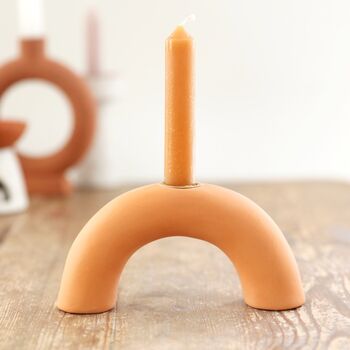 Terracotta Arch Candlestick Holder, 10 of 10