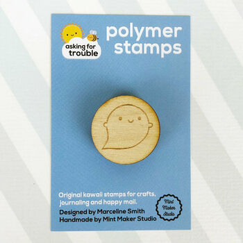 Little Ghost Polymer Stamp, 3 of 5
