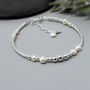 Pearl Sterling Silver Bracelet, June Birthstone Jewellery, thumbnail 2 of 2
