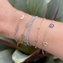 See No Evil Charm Bracelet, Gold, thumbnail 4 of 10