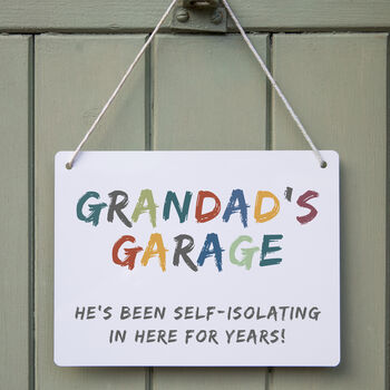 Dad's Shed Sign With Greetings Card, 6 of 6