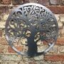 Metal Tree Of Life Garden Wall Sign Fence Decoration, thumbnail 5 of 8