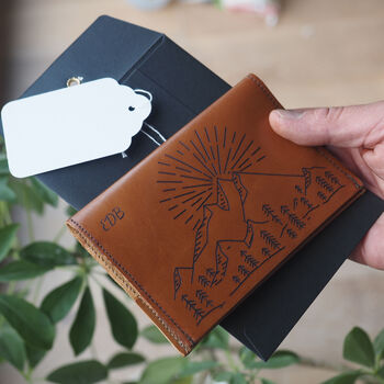 The Great Outdoors Customised Leather Passport Holder, 2 of 10