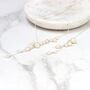 Delicate Black Or White Pearl Waterfall Necklace, thumbnail 7 of 11