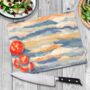 Daylight's Canvas Textured Glass Chopping Board, thumbnail 2 of 8