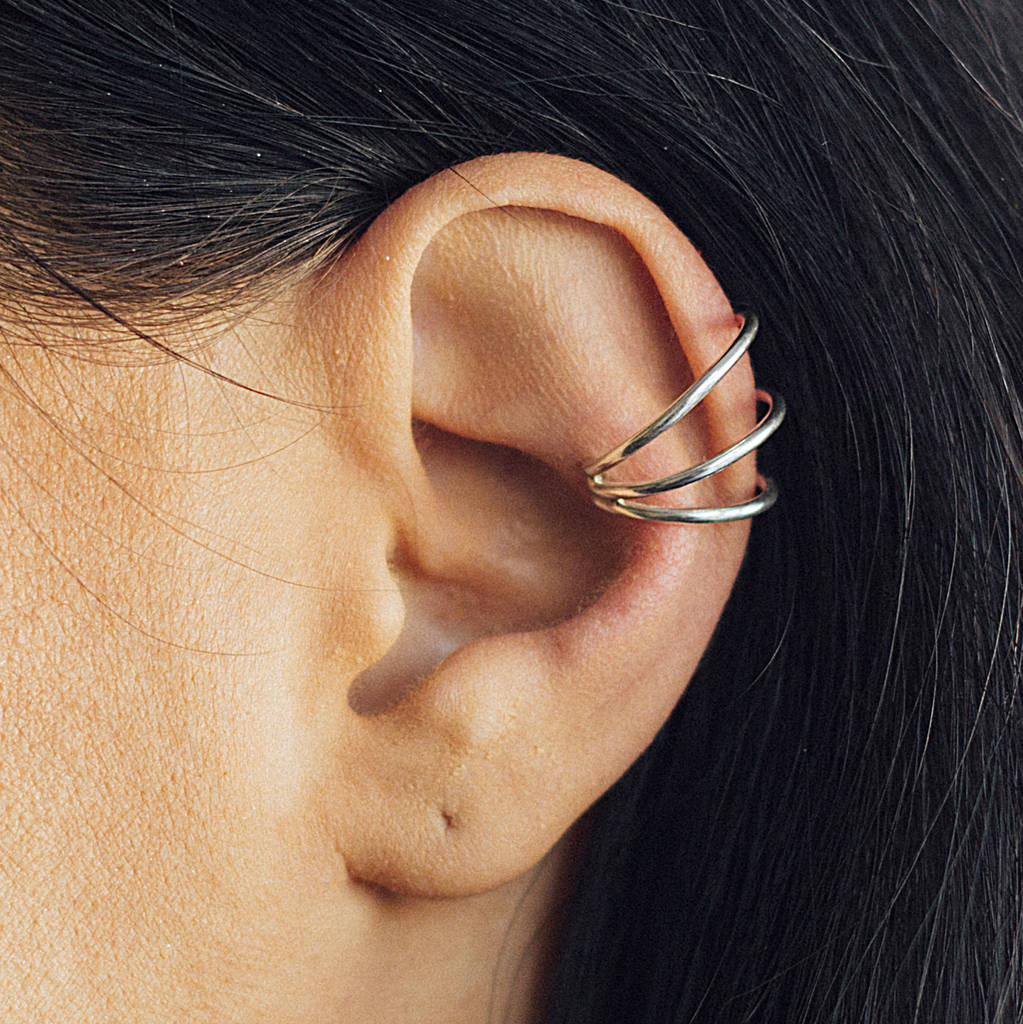 Sterling Silver Ear Cuff