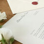 A Letter To Our Son On His Wedding Day Personalised Keepsake, thumbnail 9 of 10