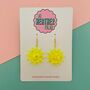 Sun Glitter Earrings *More Colours Available*, thumbnail 1 of 2