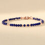 Skinny Lapis Lazuli Bracelet, thumbnail 4 of 9