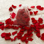20 Mini Biodegradable Red Rose Petal Confetti Bags, thumbnail 1 of 3