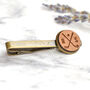 Personalised Golf Design Wood Tie Clip, thumbnail 2 of 7