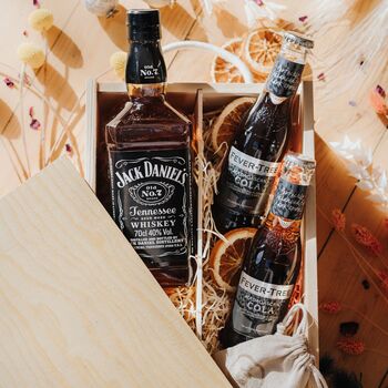 Personalised Jack Daniels Whiskey Gift Set, 3 of 8