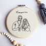 Customised Picture/Portrait Hand Embroidery, thumbnail 1 of 5