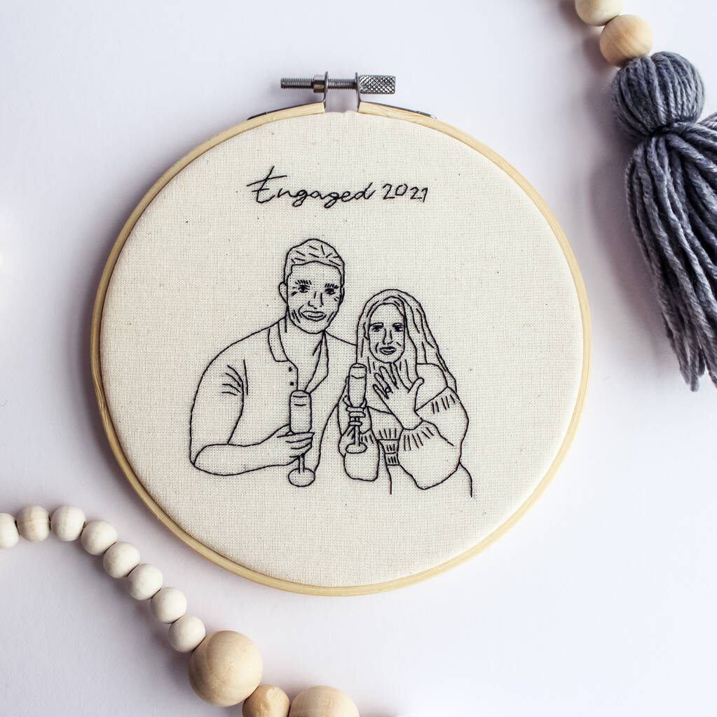 Customised Picture/Portrait Hand Embroidery, 1 of 5