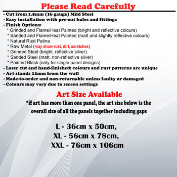 Metal Bird Tree Wall Art For Bedroom Or Living Room Decor, 3 of 11