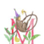 L Is For Llama Alphabet Art Print, thumbnail 3 of 12