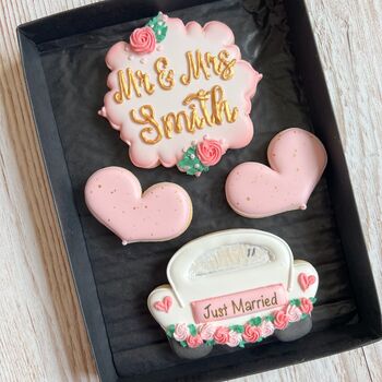 Personalised Wedding Biscuit Gift, 2 of 5