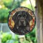 Newfoundland Stained Glass Effect Suncatcher, thumbnail 3 of 4