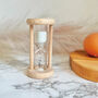 Beechwood Kitchen Sand Timer And Egg Timer Hour Glass, thumbnail 2 of 6