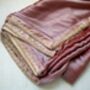 Reha – Rosewood Pink Organza Saree, thumbnail 7 of 8