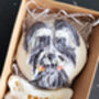 Personalised Hand Iced Pet Portraite Letterbox Biscuit Gift, thumbnail 2 of 11