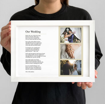 Personalised Photo Poem Family Art Print, 9 of 9