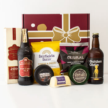 You're Not Old, You're Vintage! Cheese And Beer Hamper, 2 of 5
