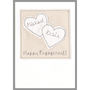 Personalised Hearts Engagement Card, thumbnail 3 of 12