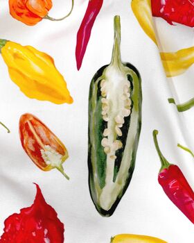 Chilli Tea Towel | 100% Cotton | Hot And Spicy, 6 of 7