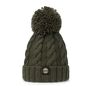 Greenland Cable Reflective Super Bobble Hat, thumbnail 2 of 3