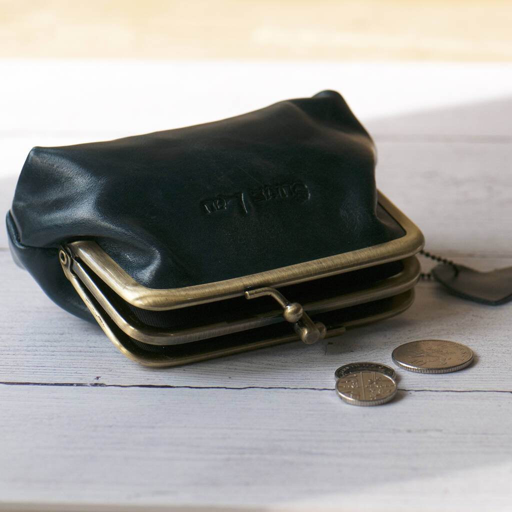 Real Leather Cute Coin Purse By Grace & Valour