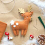 Sew Your Own Seamus The Stag Felt Sewing Kit, thumbnail 1 of 11