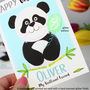 Personalised Panda Relation Birthday Card, thumbnail 4 of 11